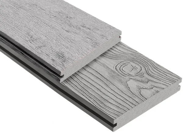 Террасная доска ДПК Outdoor 3D полнотелая STORM/OCEAN GREY серая микс купить в Волгограде
