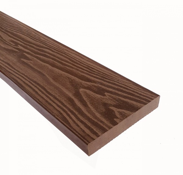 Террасная доска из ДПК Terrapol Смарт 3D Полнотелая без паза Орех Милано купить в Волгограде