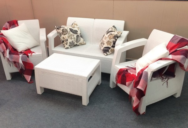 Комплект Yalta Terrace Set белый купить в Волгограде