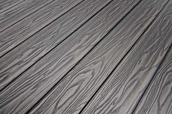 Террасная доска из ДПК Terrapol Смарт 3D Полнотелая без паза Черное дерево купить в Волгограде