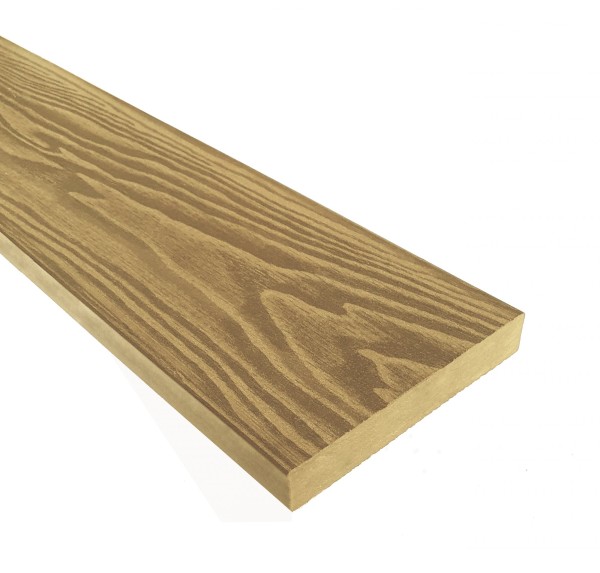 Террасная доска из ДПК Terrapol Смарт 3D Полнотелая без паза Дуб Севилья купить в Волгограде