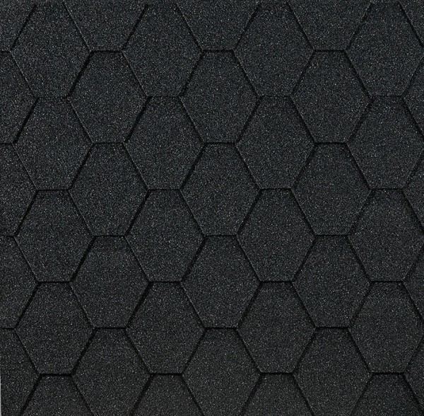 Гибкая черепица EURASIA Docke, Коллекция ШЕСТИГРАННИК Серый купить в Волгограде