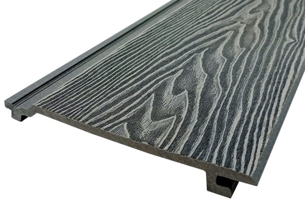 Сайдинг Darvolex 185x19x3000мм, 3D тиснение Серый купить в Волгограде