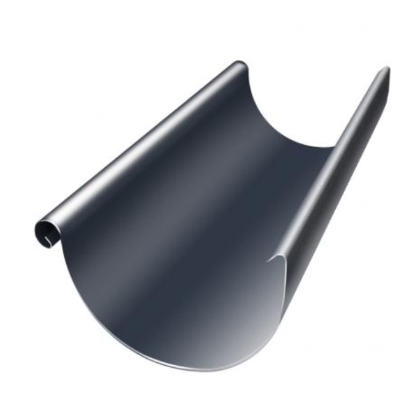 Водосток Grand Line 125x90 – Желоб 3м RAL 7024 купить в Волгограде