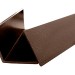 Уголок ДПК для сайдинга 70x70x3000мм Коричневый купить в Волгограде