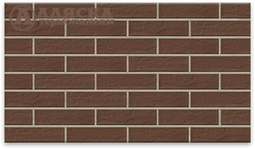 Фасадные Термопанели Аляска Braun Rustic купить в Волгограде