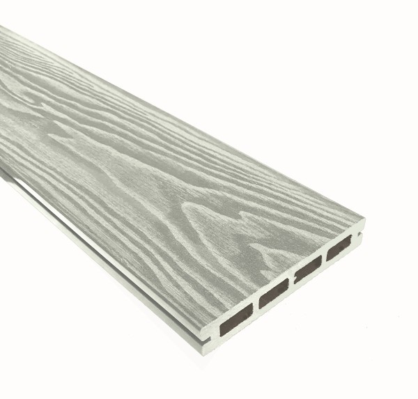 Террасная доска из ДПК Terrapol Смарт 3D Пустотелая с пазом Дуб беленый купить в Волгограде