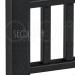 Комплект крышка/юбка для столба SEQUOIA BLACK купить в Волгограде