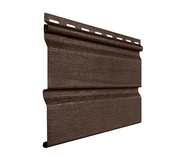 Виниловый сайдинг fineber - "стандарт", коричневый купить в Волгограде