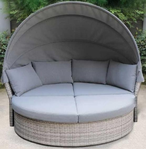 Диван-Трансформер AFINA плетеный из иск. ротанга AFM-325G Grey купить в Волгограде
