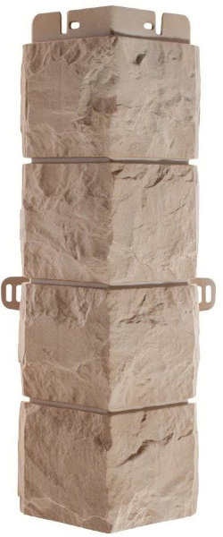 Фасадная панель Наружный угол фагот (талдомский), 0,45 х 0,13м (н) купить в Волгограде