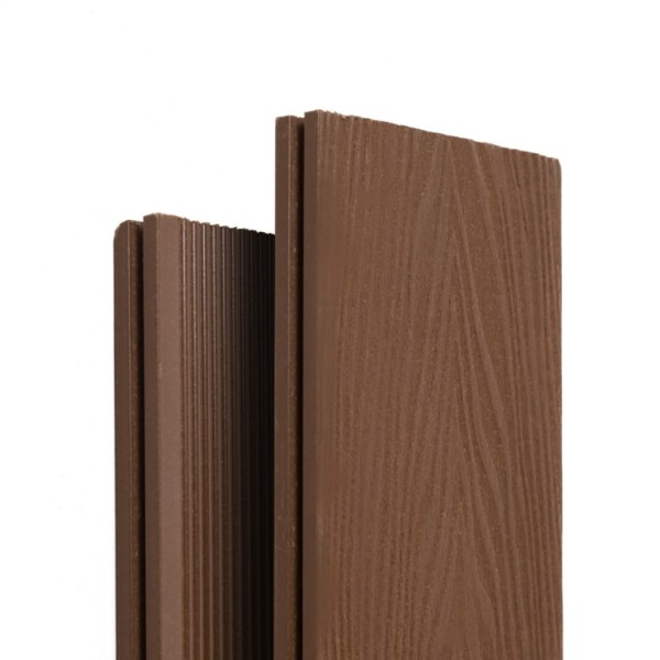 Террасная доска Ecodecking Экстра 3D полнотелая Шоколад купить в Волгограде