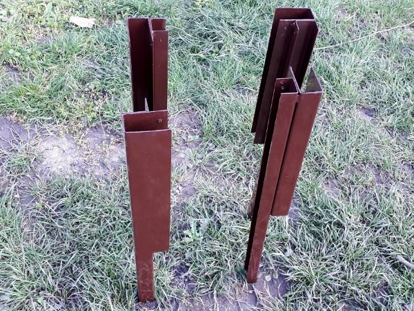 Угловой элемент металл, 90° для доски 225х30 мм Holzhof купить в Волгограде
