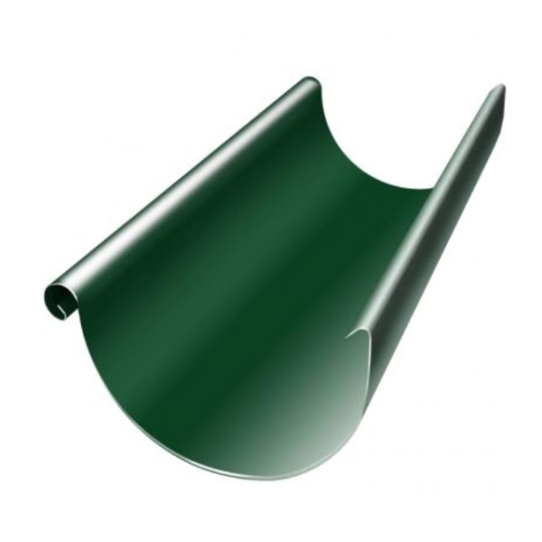 Водосток Grand Line 125x90 – Желоб 3м RAL 6005 купить в Волгограде
