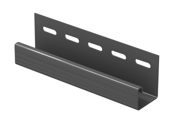 J-планка Ю-пласт Классика графитовая купить в Волгограде