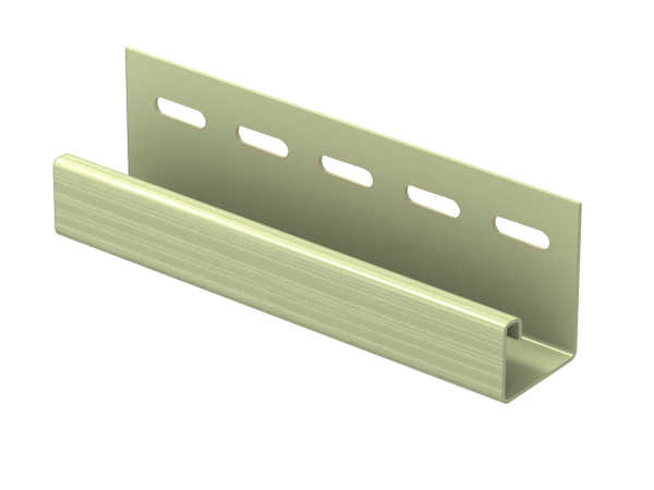 J-планка Ю-пласт Классика зелёная купить в Волгограде