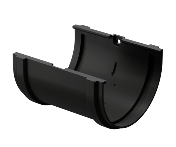 Соединитель желоба Docke Premium ПВХ - Карбон купить в Волгограде