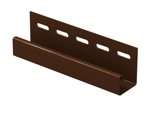 J-планка Ю-пласт Классика коричневая купить в Волгограде