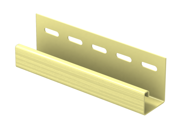 J-планка Ю-пласт Классика кремовая купить в Волгограде