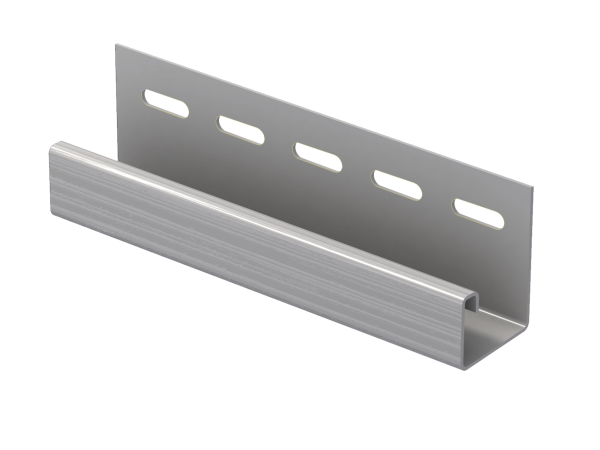 J-планка Ю-пласт Классика серая купить в Волгограде