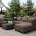 Комплект мебели AFINA плетеной из иск. ротанга YR821A Brown/Beige купить в Волгограде