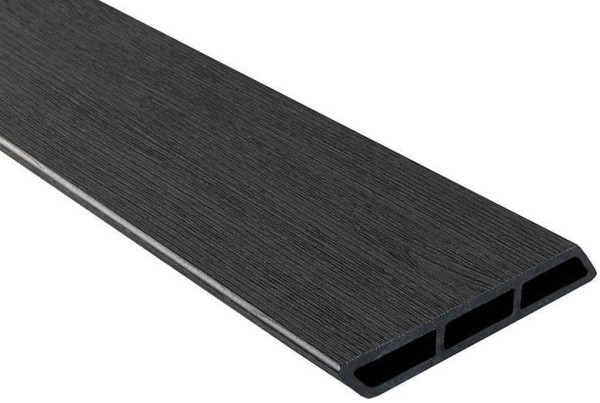 Доска Ромбус 3D ДПК Outdoor STORM BLACK черная купить в Волгограде