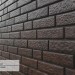 Фасадная панель Ю-Пласт Стоун Хаус Кирпич Коричневый купить в Волгограде
