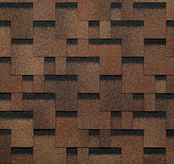 Гибкая черепица EURASIA Docke, Коллекция Лабиринт Светло-коричневый купить в Волгограде