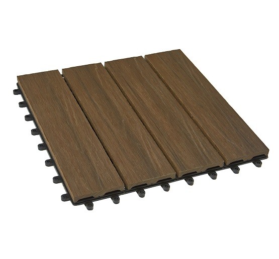 Садовый паркет дпк CM Garden Modern, 300х300 мм, PATINA BROWN (Патина коричневый) купить в Волгограде