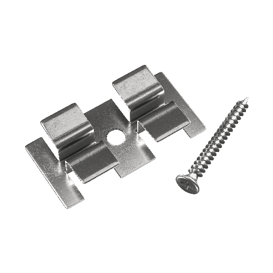 Клипса с саморезом, Grinder шовный монтаж 5 mm купить в Волгограде