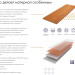 Фибросайдинг DECOVER 3600 x 190 x 8 мм Dark купить в Волгограде