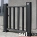 Ограждение из ДПК Outdoor Классик 3D STORM чёрный купить в Волгограде