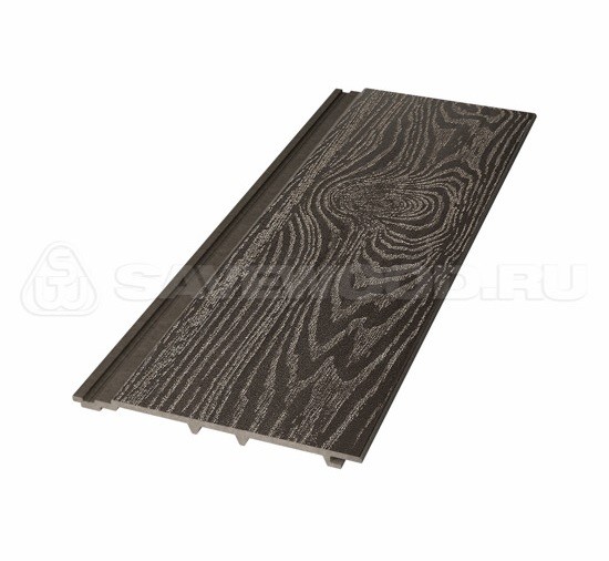 Сайдинг из дпк savewood sw-cedrus тангенциальный распил темно-коричневый купить в Волгограде
