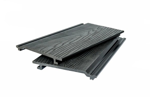 Фасадная доска 3D WOOD BRUSHING, чёрный купить в Волгограде