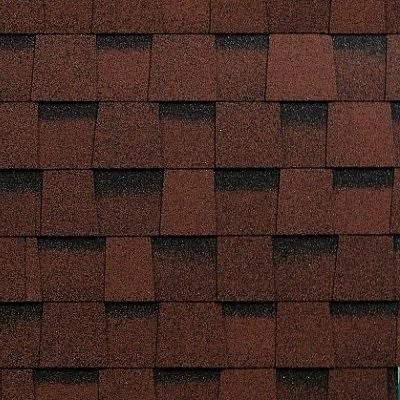 Двухслойная ламинированная черепица Shinglas, серия Фазенда – Красный купить в Волгограде