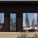 Фасадная панель FineBer, Скол - Тёмно коричневый купить в Волгограде