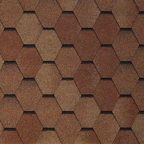 Гибкая черепица Tegola VENETO terracotta 206 купить в Волгограде