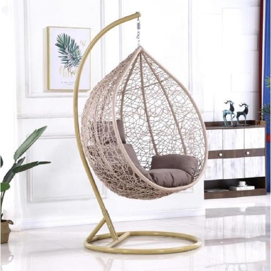 Кресло Подвесное из искусственного ротанга AFM-169A-XLB Beige купить в Волгограде