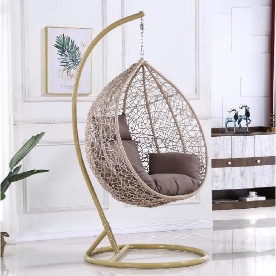 Кресло Подвесное из искусственного ротанга AFM-169A-LB Beige купить в Волгограде