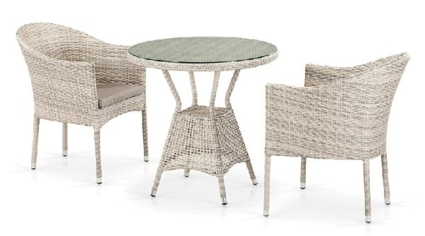 Комплект плетеной мебели AFINA из иск. ротанга T705ANT/Y350-W85 Latte 2Pcs купить в Волгограде