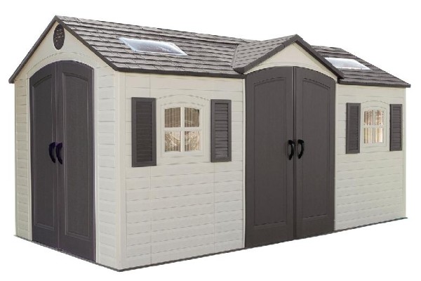 Сарай пластиковый LifeTime 15x8 DD купить в Волгограде