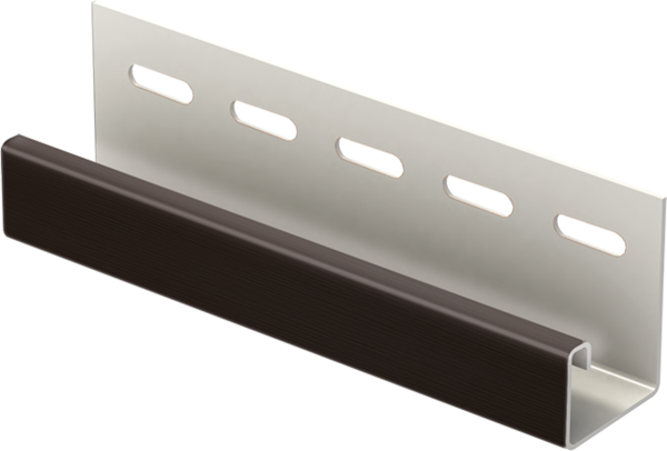 J-планка к Софиту PRO Тёмно коричневый купить в Волгограде