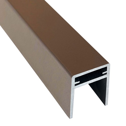 П-профиль Алюминиевый EasyDecking 35x25 Венге купить в Волгограде