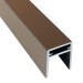 П-профиль Алюминиевый EasyDecking 35x25 Венге купить в Волгограде