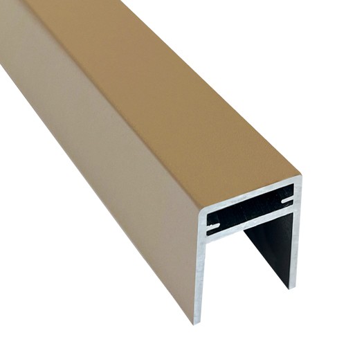П-профиль Алюминиевый EasyDecking 35x25 Дуб купить в Волгограде