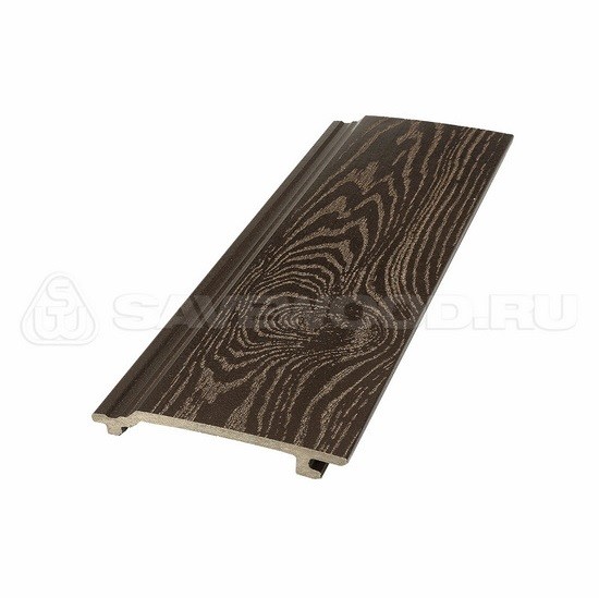 Сайдинг из дпк savewood sw-sorbus тангенциальный распил темно-коричневый купить в Волгограде