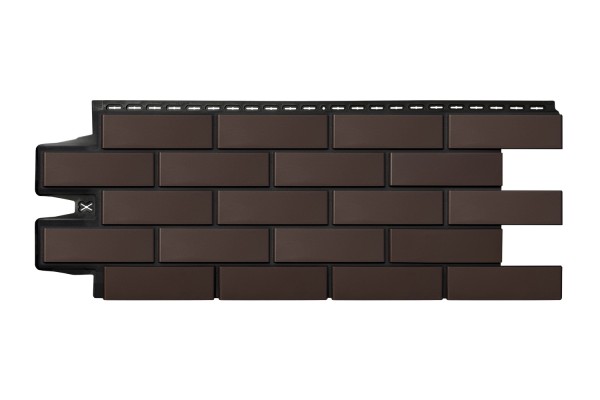 ФП Grand Line клинкерный кирпич ПРЕМИУМ Шоколадный (шов RAL 9005) купить в Волгограде