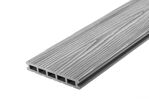 Террасная доска из ДПК RusDecking Unodeck Mogano - Серый купить в Волгограде