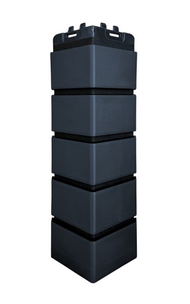 Угол Grand Line клинкерный кирпич ПРЕМИУМ Графит (шов RAL 9005) купить в Волгограде