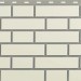 Фасадная панель Альта-Профиль, Кирпич Клинкерный, Белый купить в Волгограде